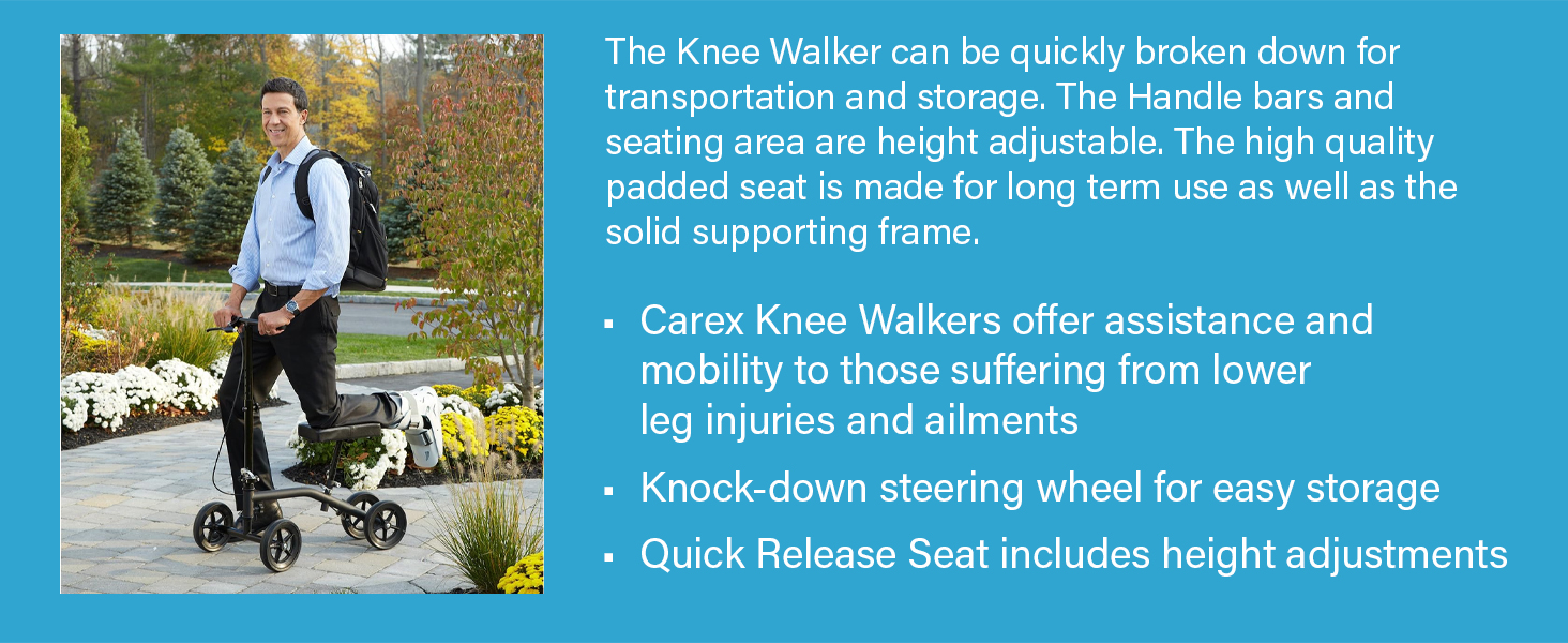 Carex Economy Knee Scooter