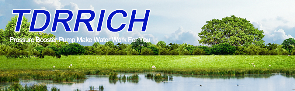 TDRRICH water pressure booster pump