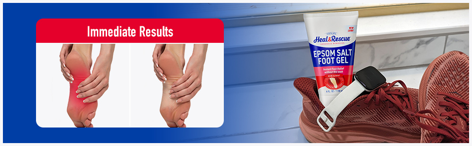 Epsom Salt Foot Gel