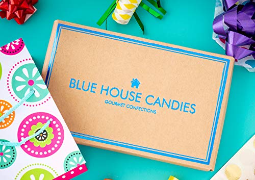 Blue House Soft and Chewy Handcrafted Gourmet Caramel Candies, Gift Boxed (Original Caramels),1 pound