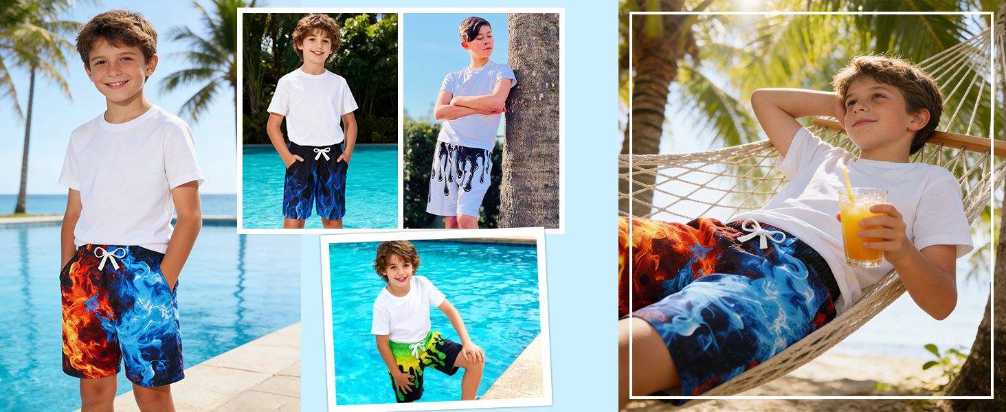 boys swim trunks