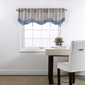 valance, curtain, home decor, blue valance