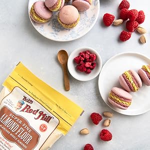 Vegan Raspberry Macarons recipe