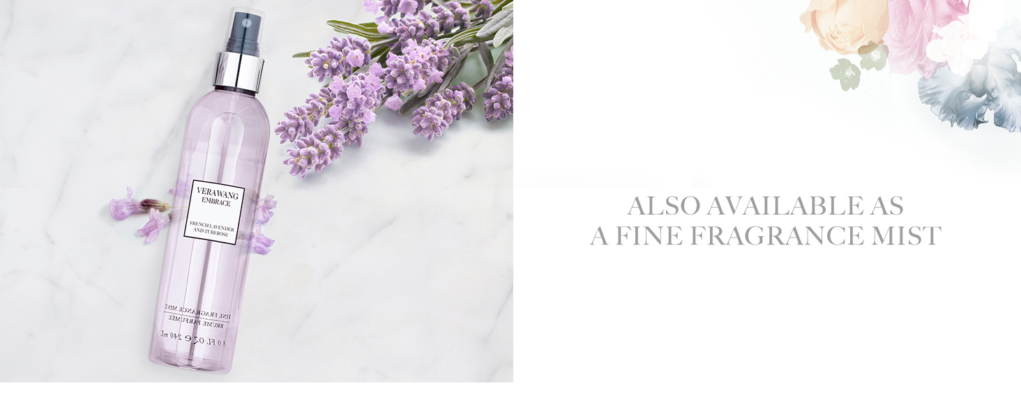 French Lavender &amp; Tuberose is also available as a fine fragrance mist