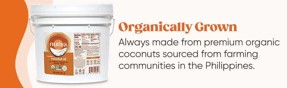Nutiva Organic Refined Coconut Oil