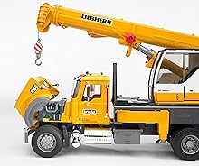 Bruder, Bruder toys, Mack granite, Mack granite crane truck, liebherr, liebherr crane, crane truck