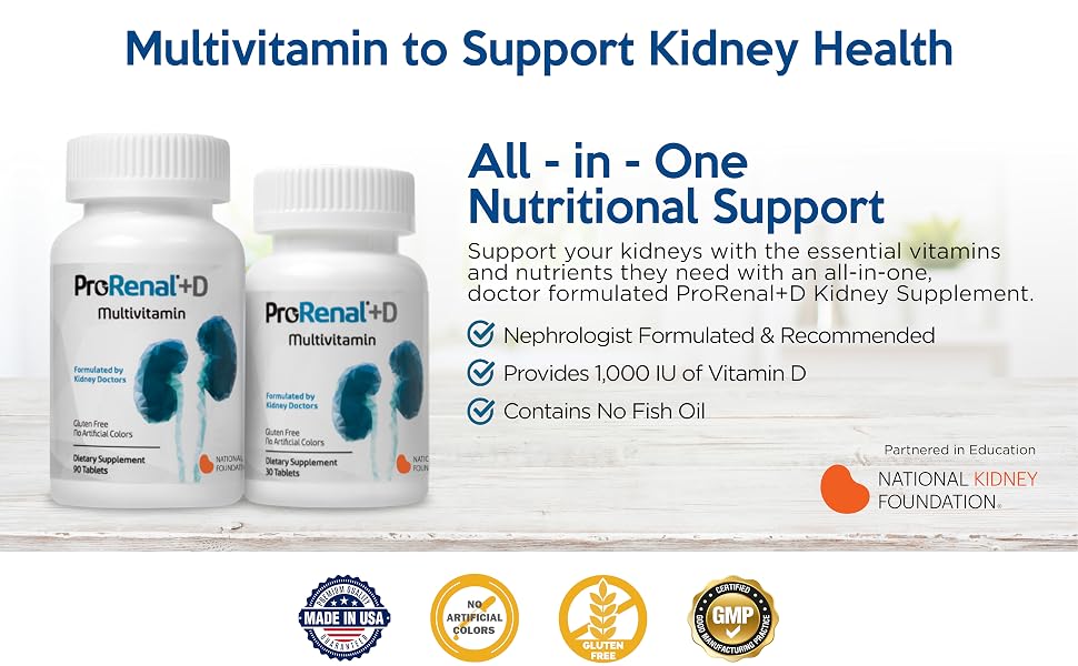 ProRenal+D 30-Day Supply