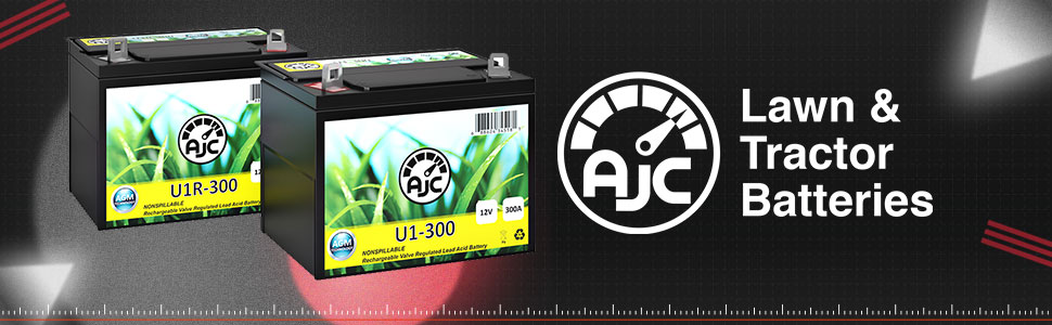 AJC Lawn Mower and Tractor Batteries
