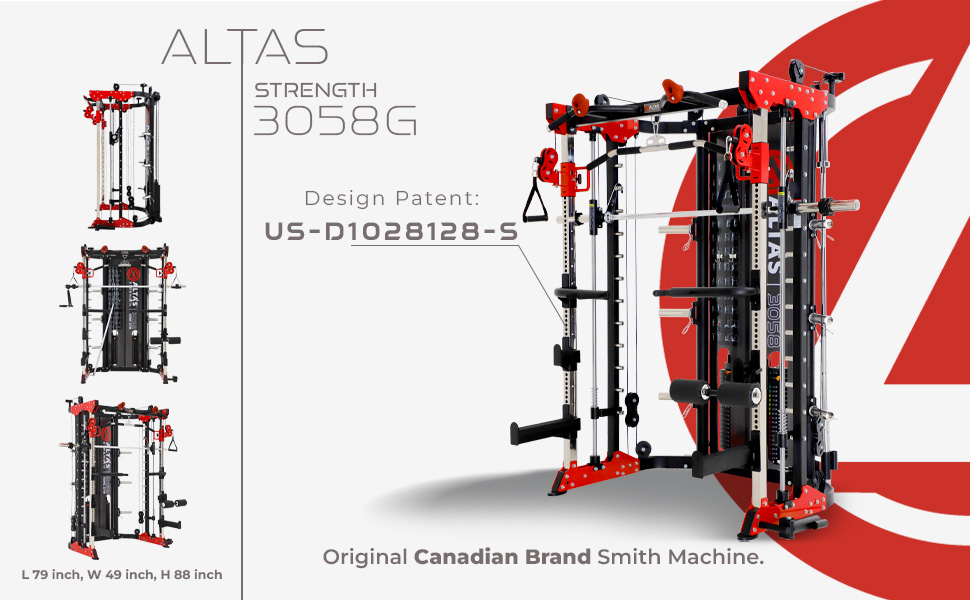 Altas Strength Smith Machine 3058G