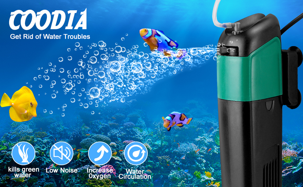 COODIA AQUARIUM GREEN WATER