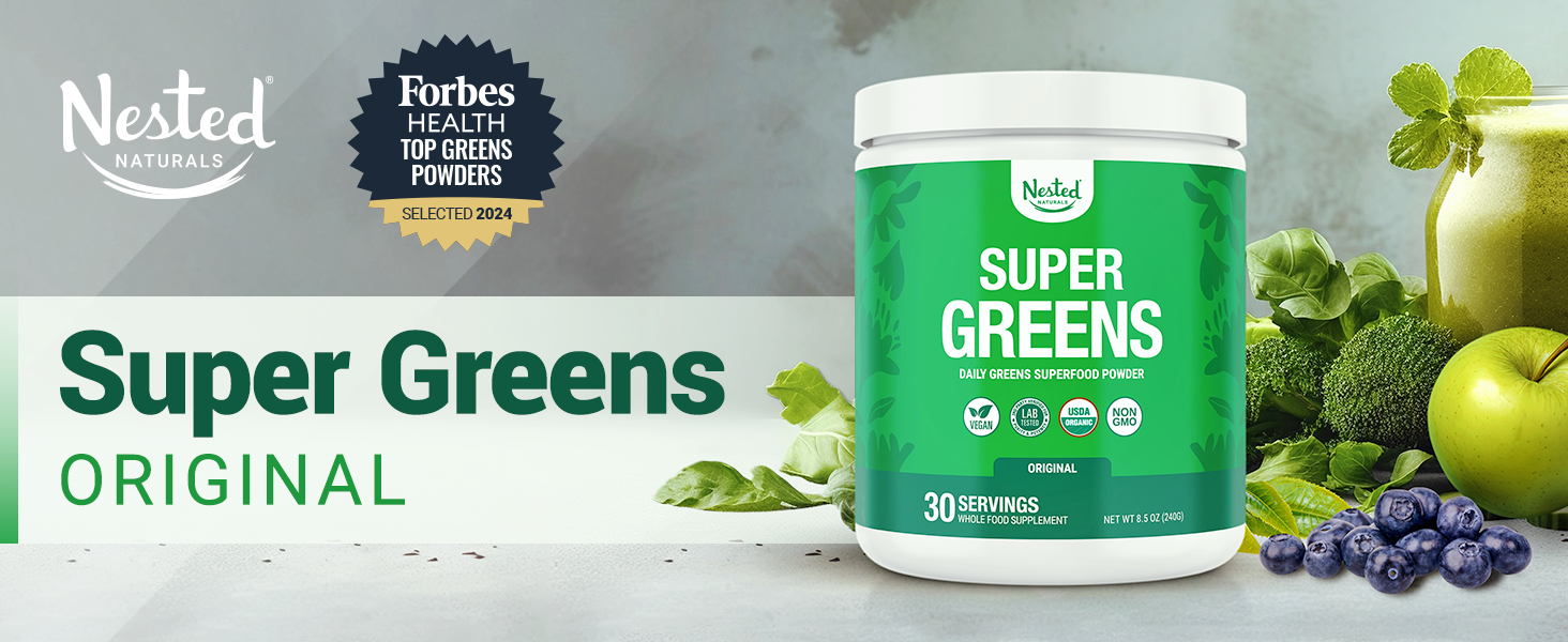 Nested Naturals Vegan Organic Super Greens