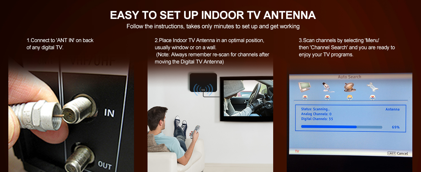 HD Indoor TV antenna