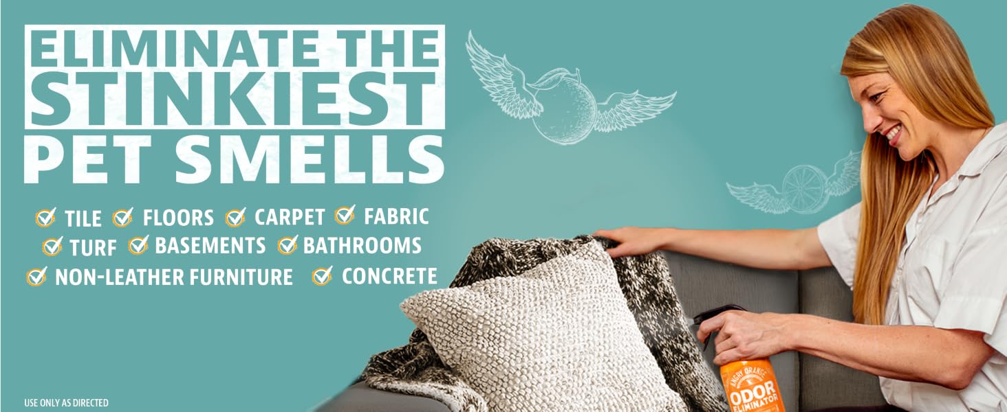 Eliminate the stinkiest pet smells