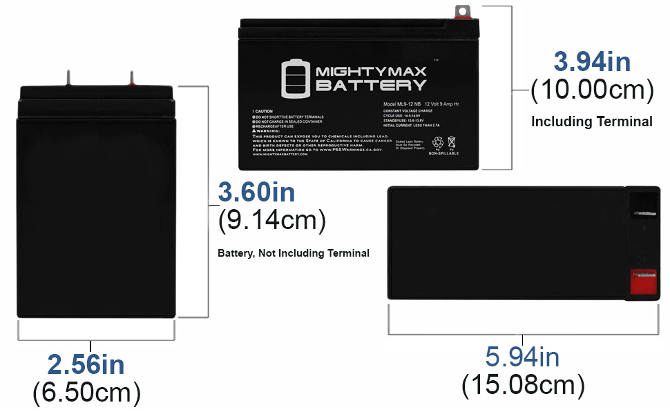 replacement battery rechargeable battery 12 v 9 ah battery f1 terminal battery maintenance free