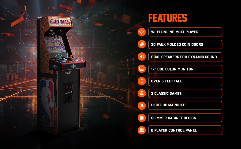 NBA Jam Features