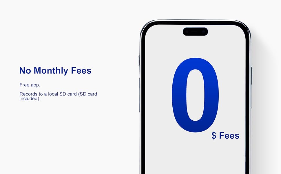 no subscription for remote view from app. Total free of charge.