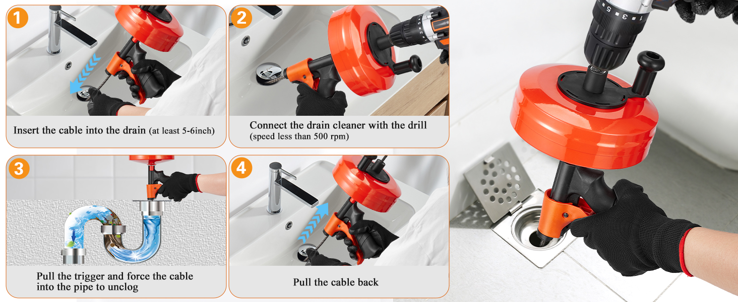roto rooter ridgid drain snake kitchen sink snake snake toilet clog remover