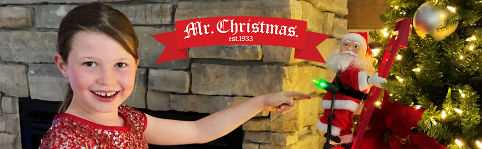 Mr. Christmas Logo and Collection