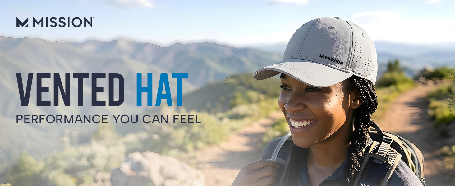 Cooling Performance Vented Hat