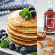 food pancakes runamok maple syrup