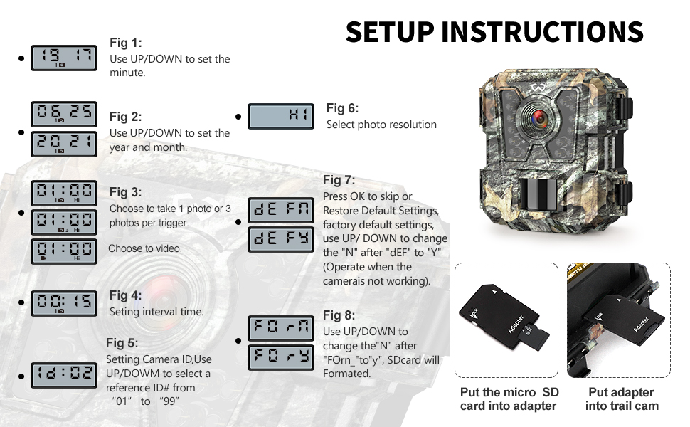 trail camera 4 pack