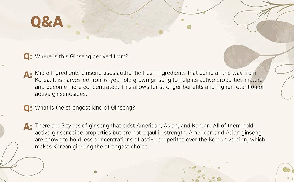 Ginseng