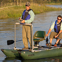 Inflatable Boat, Inflatable Pontoon Boat, Fishing Boat, 12' Boat, Sea Eagle, FoldCat