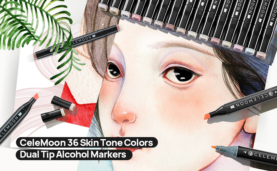 skin tone markers