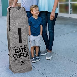 Umbrella stroller gate check bag, umbrella stroller travel bag, umbrella stroller bag, JL Childress