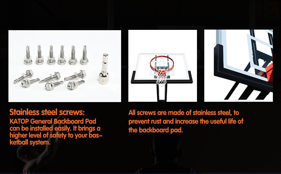 basketball backboard padding