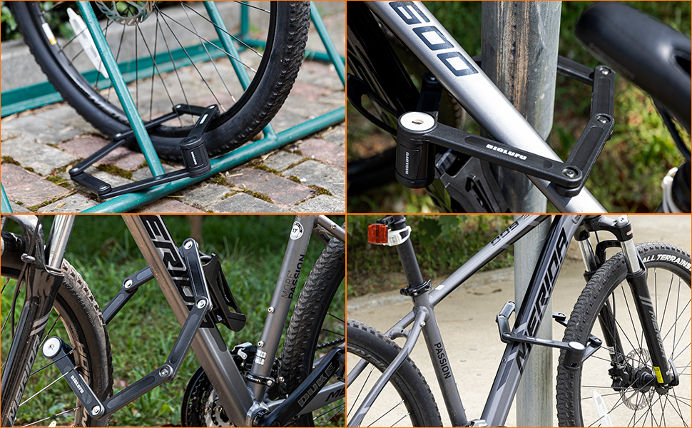 folding bike lock