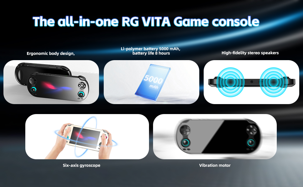 The RG Vita handheld game console