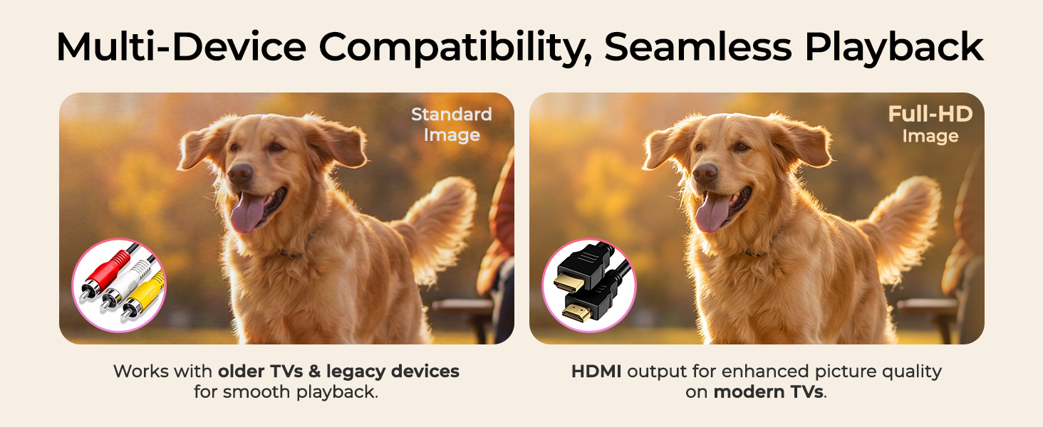 Multi-Device Compatibility, Seamless Playback