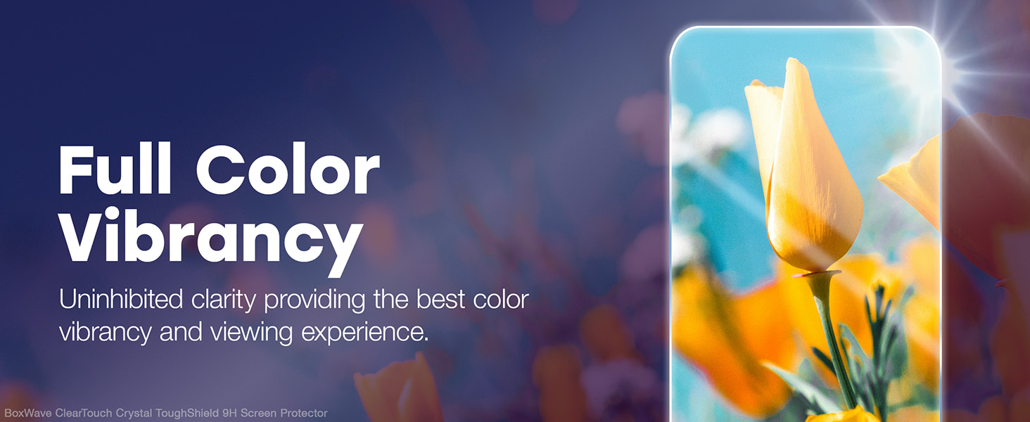Uninhibited clarity providing the best color vibrancy and viewing experience.