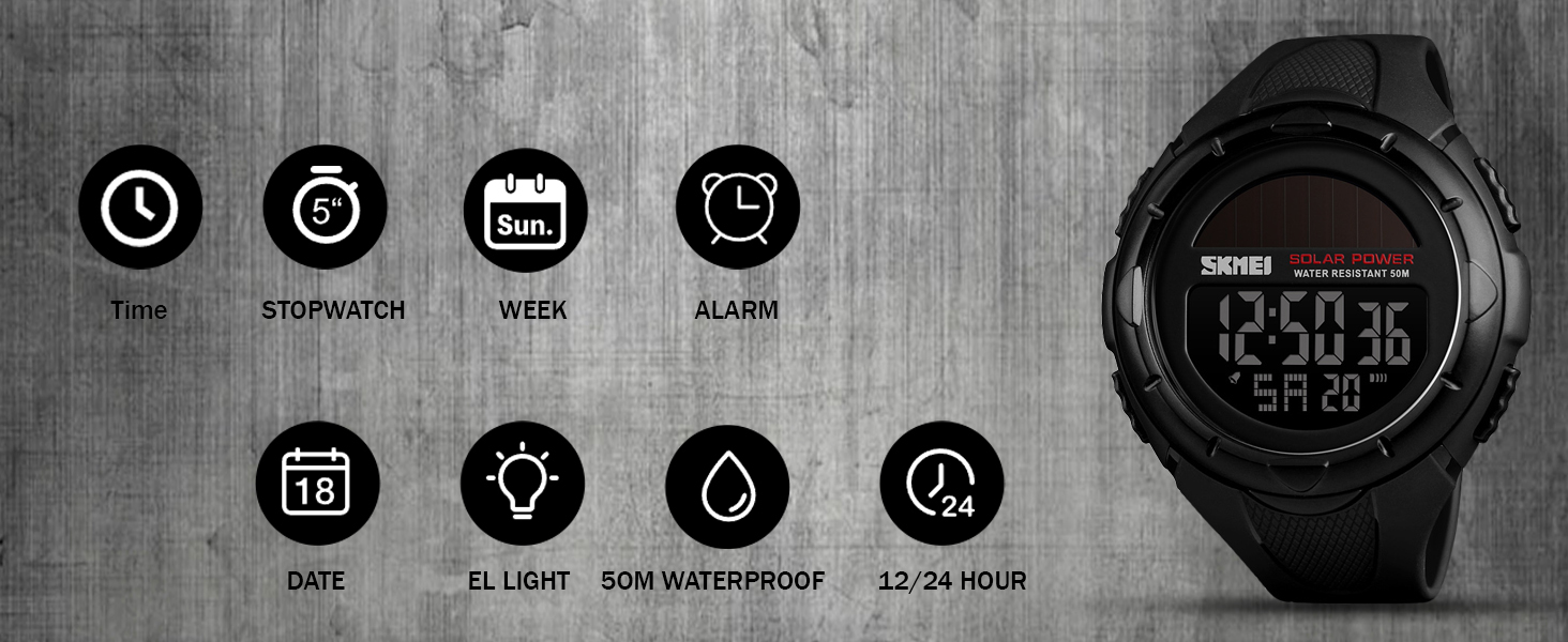 outdoor sports digital watch