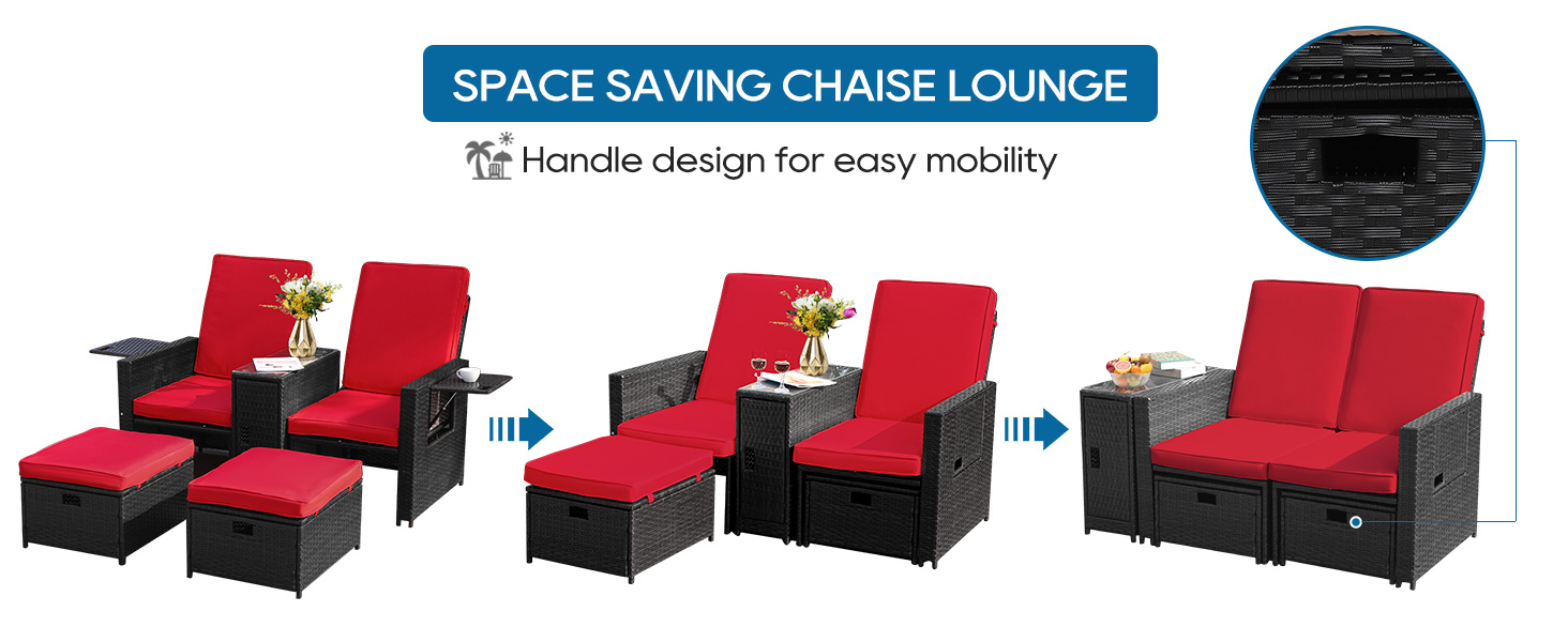 wicker chaise lounge chair