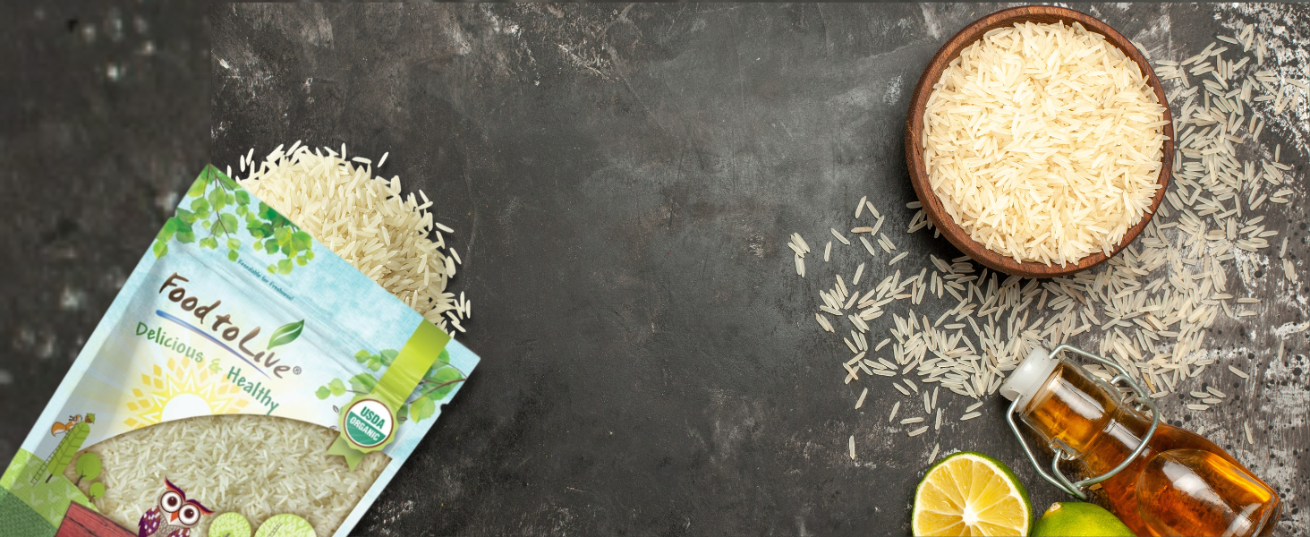 Organic Basmati White Rice