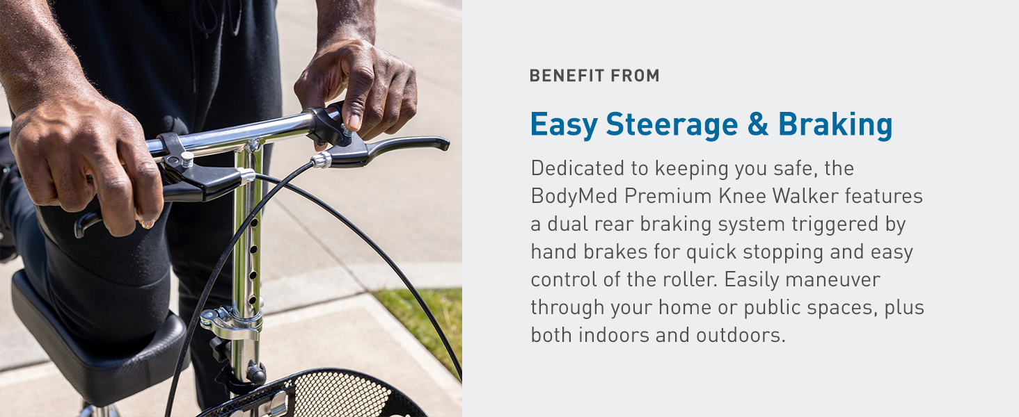 BodyMed Premium Knee Walker
