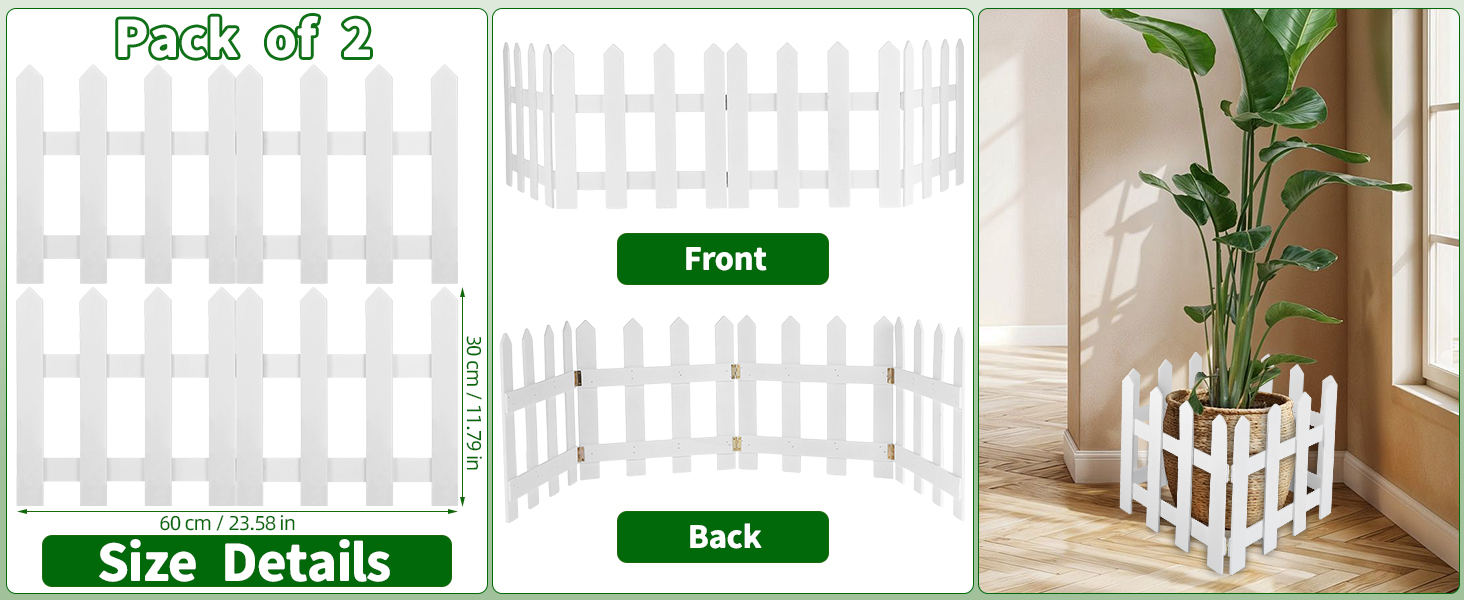 Wooden Picket Fence