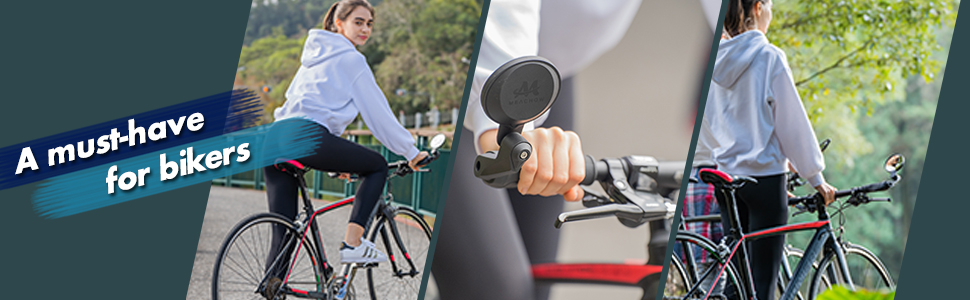 Our bike mirror is a must have for bikers
