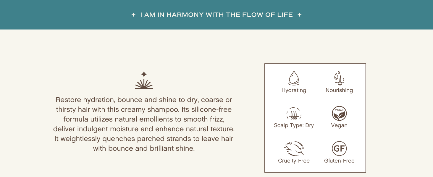 Innersense Hydrating Cream Hairbath is nourishing for dry scalps, vegan and gluten-free.