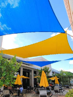 shade sail installation