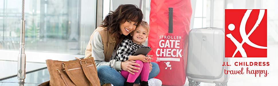 Deluxe gate check bag for umbrella strollers, deluxe gate check bag, gate check stroller bag, JLC