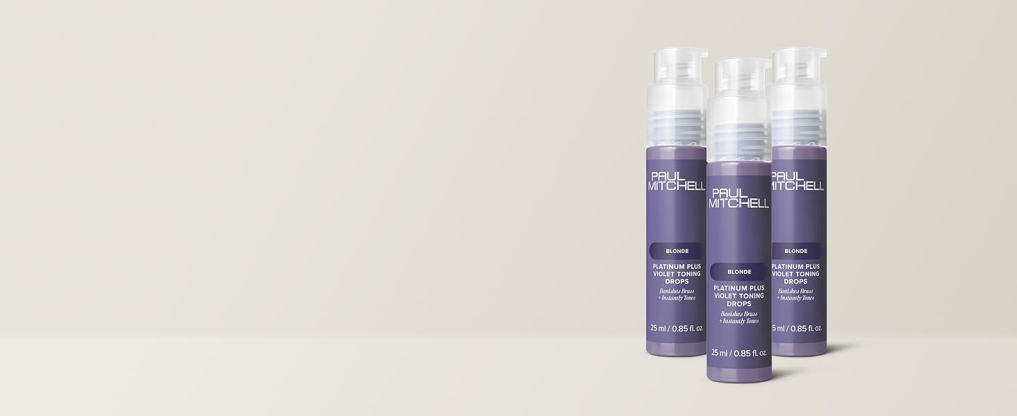 Paul Mitchell Platinum Plus Violet Toning Drops