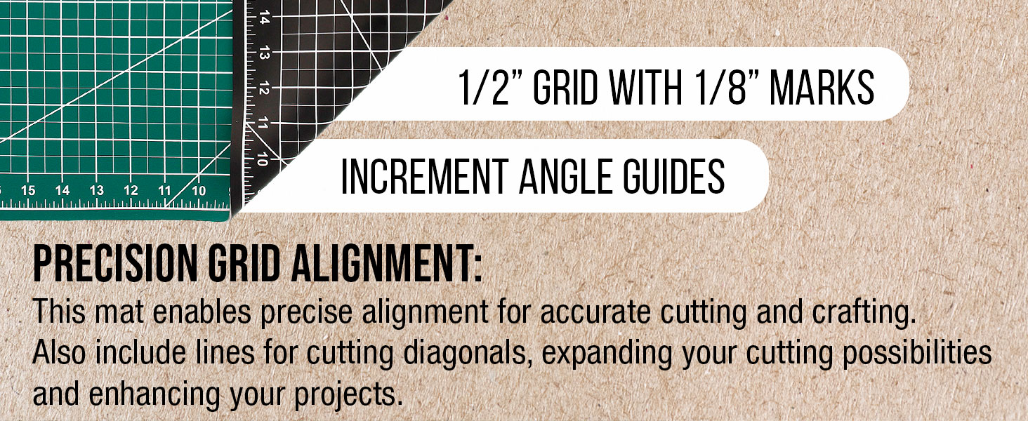 U.S. Art Supply Self Healing Cutting Mats