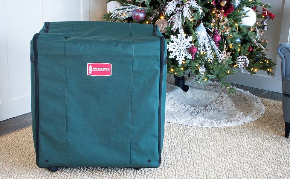 The Telescoping Adjustable Tray Ornament Storage Bag