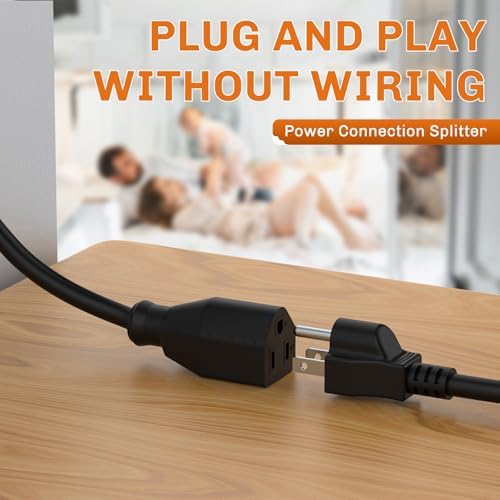 RV Shore Power Inlet Charger Plug 15 Amp 125V AC Power Inlet Port Plug