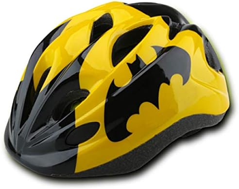 Kids Yellow-Black Bicycle Bike Cycling Skating Scooter Helmets Protective Gear for Toddler Child Children