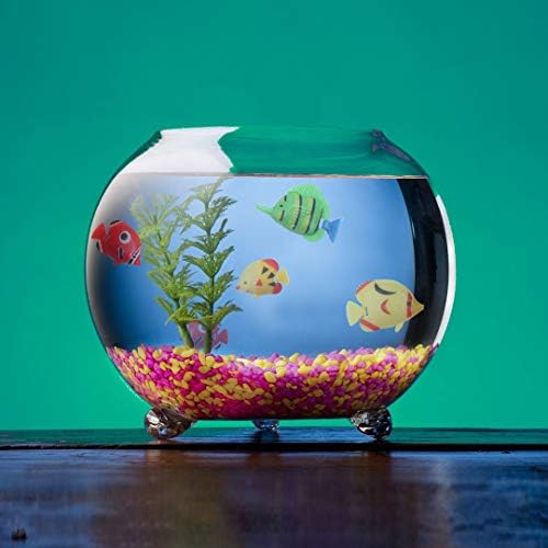 Brewish Artificial Lifelike Plastic Fish for Aquarium Tank Decorations Ornaments | Random Pattern Moving Floating Fishes Toy for Swimming in Bubble