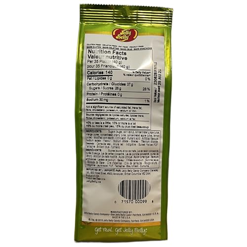 Jelly Belly Candy Gift Bag, Sours 7.5oz